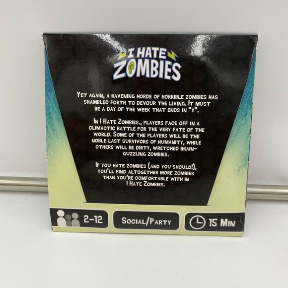 I Hate Zombies Card Game (Kickstarted Edition) - Picture 2 of 3